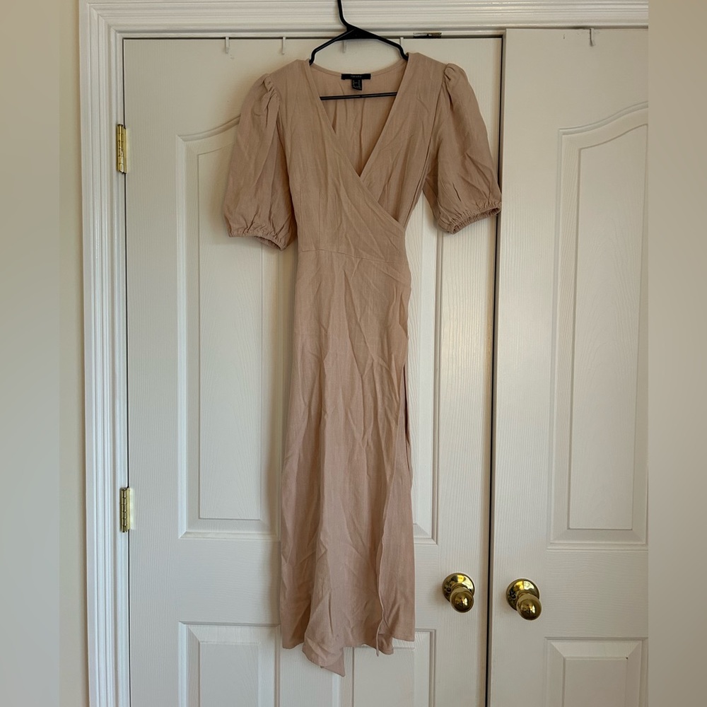 Forever 21 midi wrap dress
